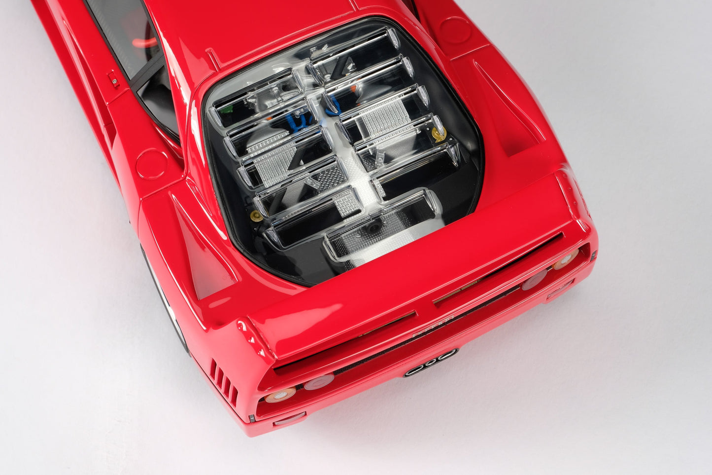 Amalgam 1/18 Ferrari F40 red simulation car model high-end collectible