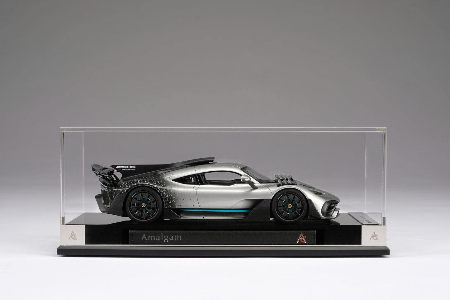 Amalgam 1/18 Mercedes AMG ONE high-end simulation car model collection ornaments