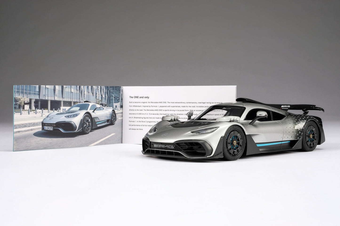 Amalgam 1/18 Mercedes AMG ONE high-end simulation car model collection ornaments