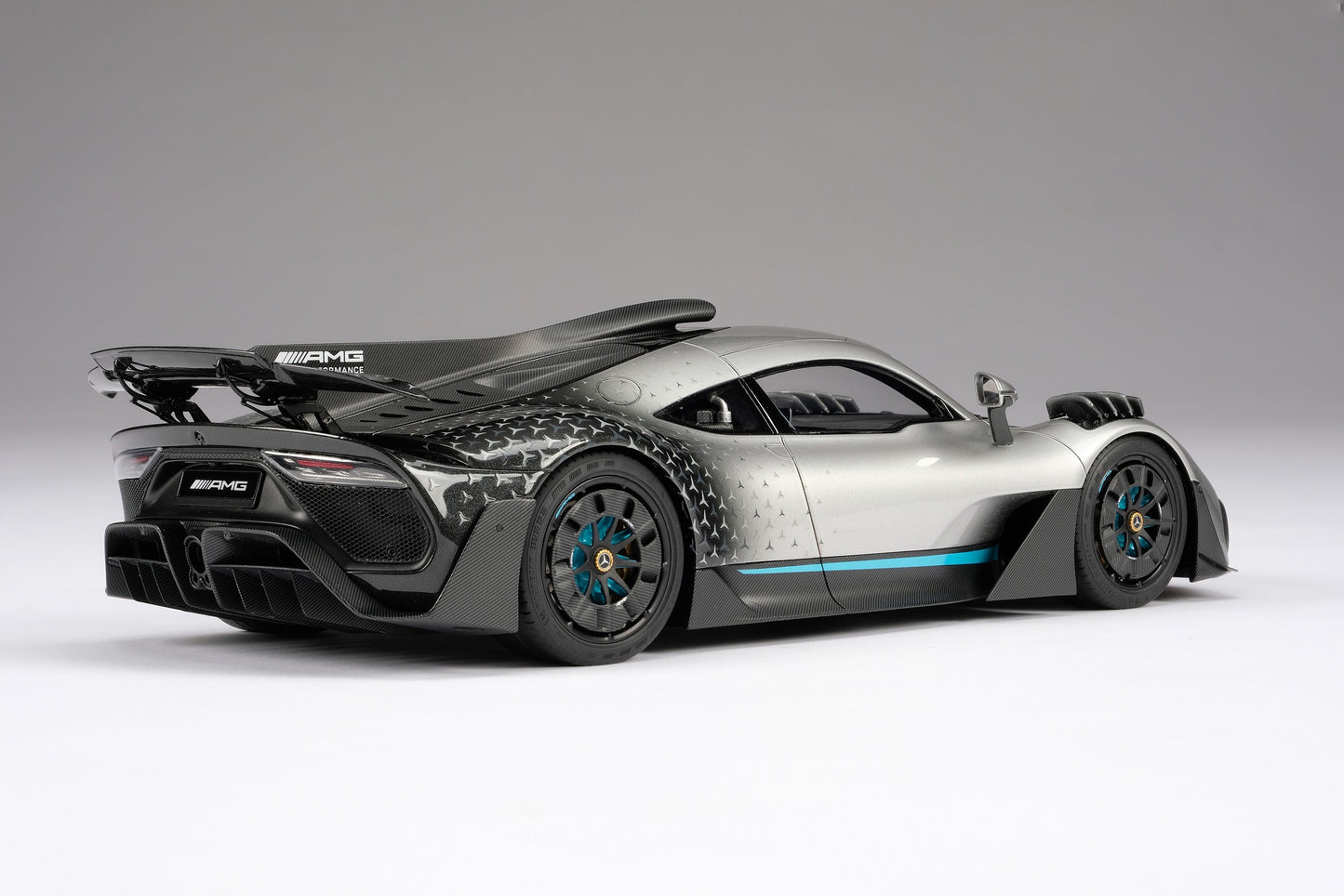 Amalgam 1/18 Mercedes AMG ONE high-end simulation car model collection ornaments