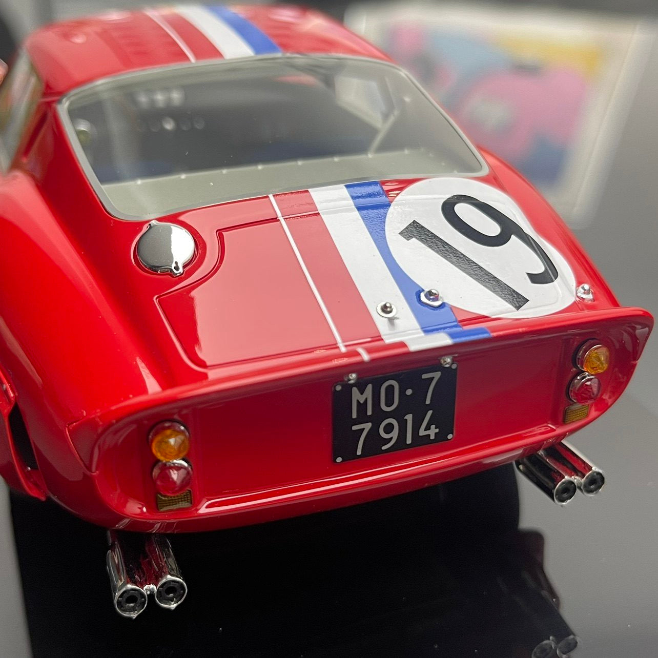 Amalgam 1/18 Ferrari 250gto limited edition high-end car model ornament collection