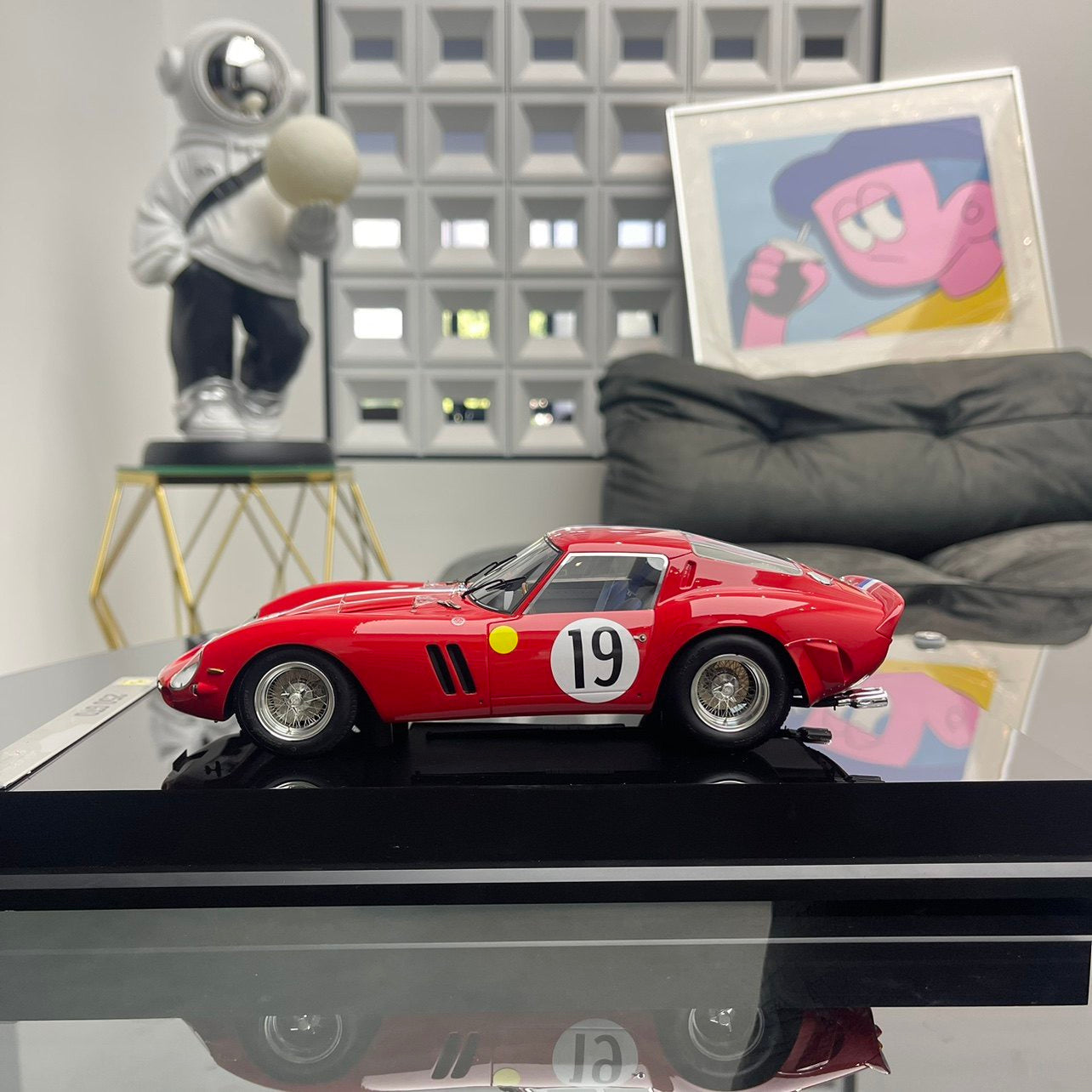 Amalgam 1/18 Ferrari 250gto limited edition high-end car model ornament collection