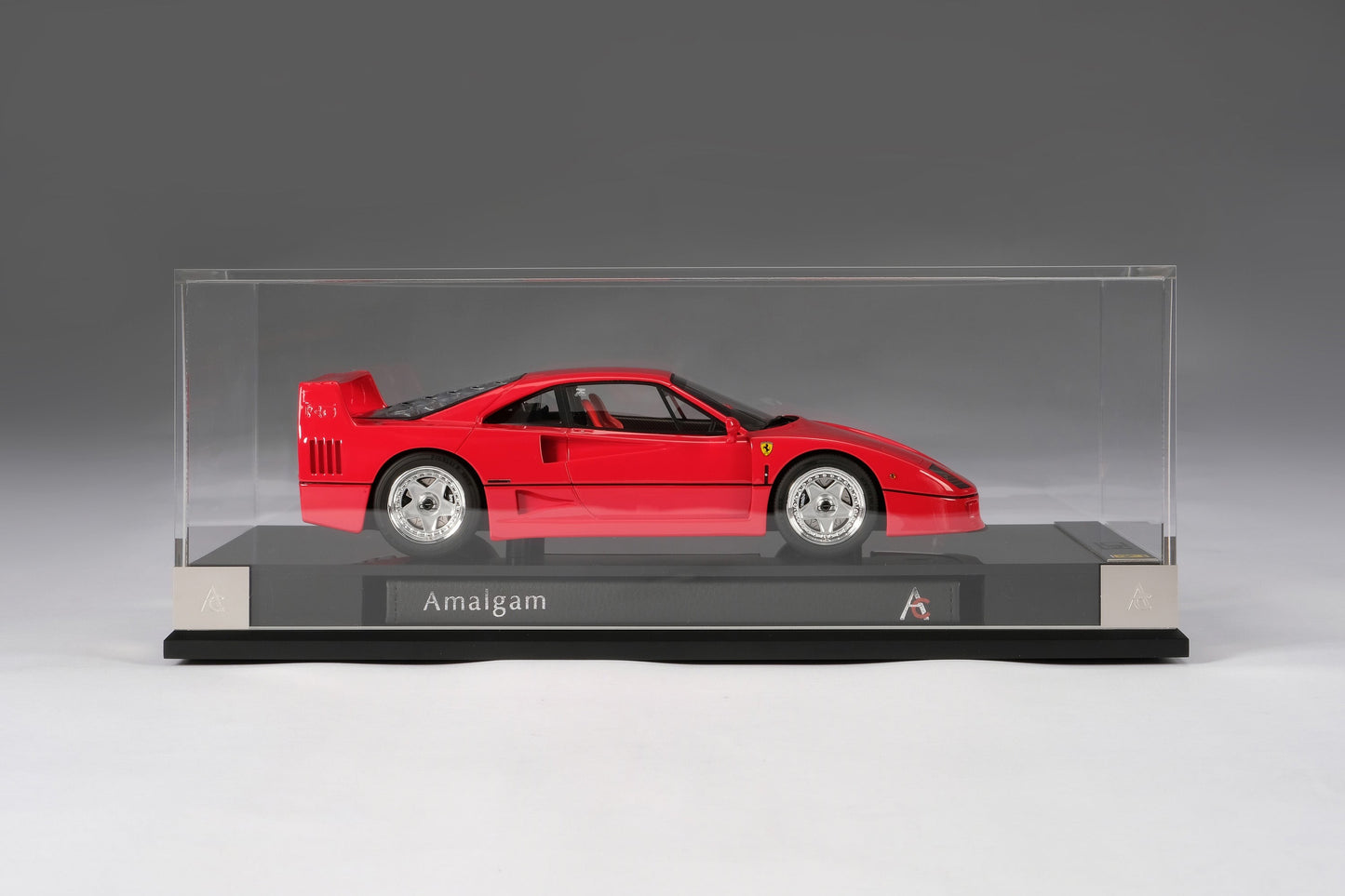 Amalgam 1/18 Ferrari F40 red simulation car model high-end collectible